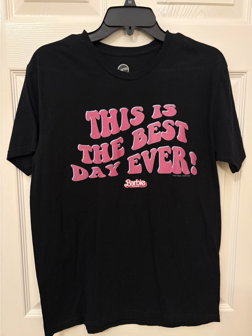 Barbie Black Graphic Tee - "This Is The Best Day Ever!"